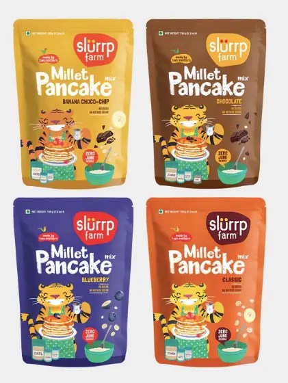 Millet Pancakes by Slurrp