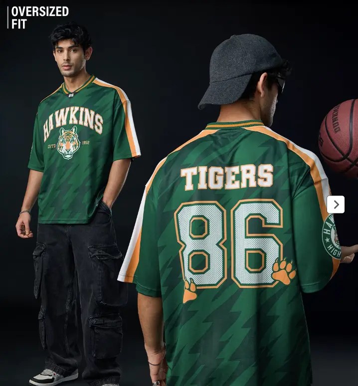 The Souled Store- Stranger Things Hawkins T-shirt